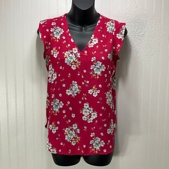 LOFT Tops - LOFT Floral Blouse
